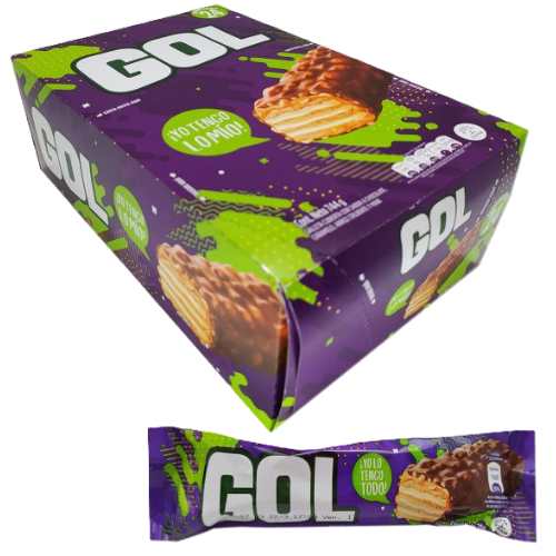 Chocolatina Gol x 24 unds